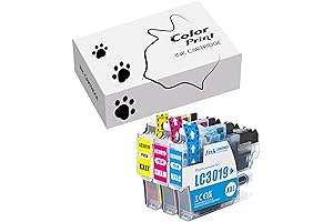 ColorPrint 3-Pack Compatible Ink Cartridge Replacement for Brother LC3019 Ink Cartridges