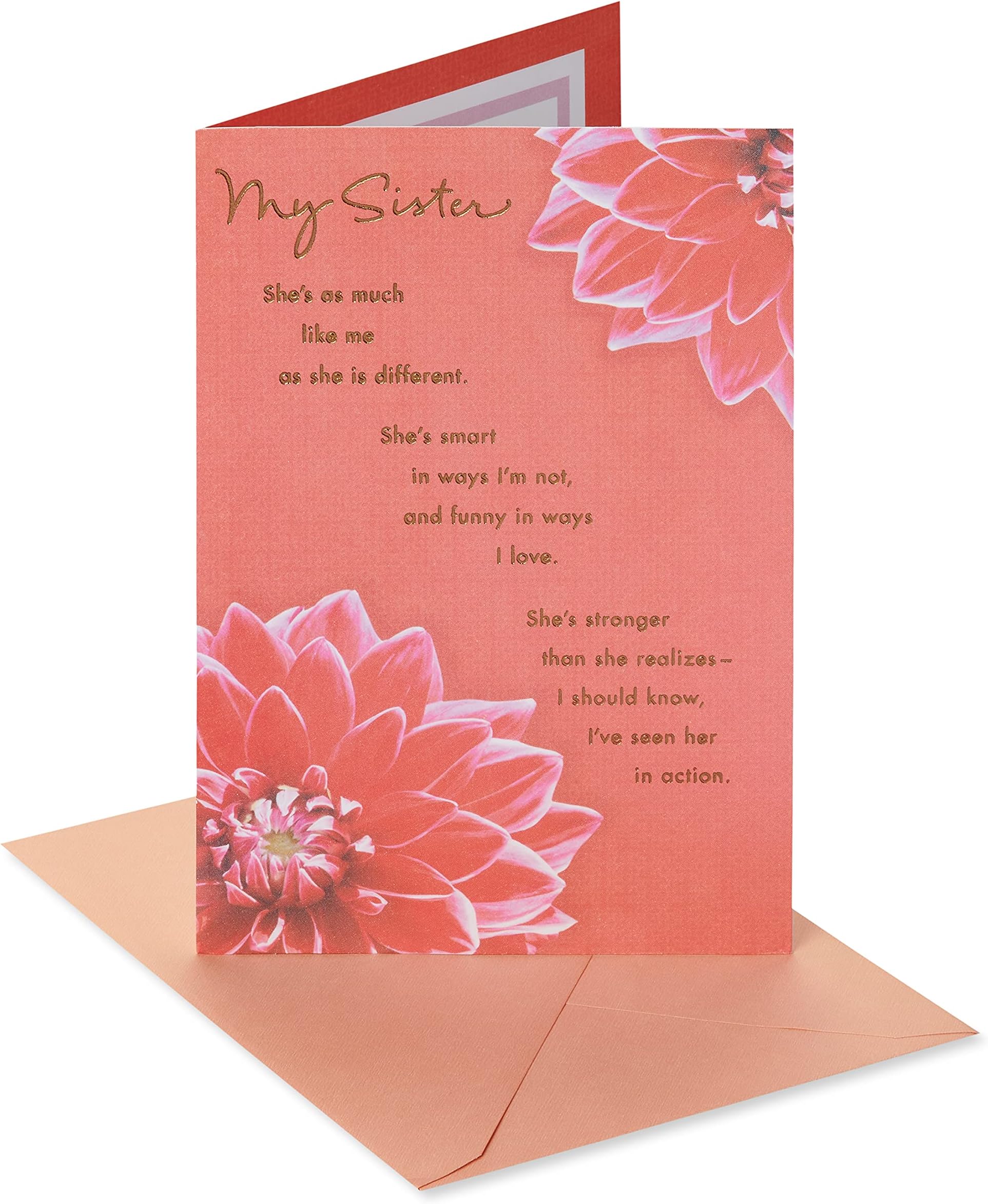 American Greetings Birthday Card for Sister (My Amazing Sister)