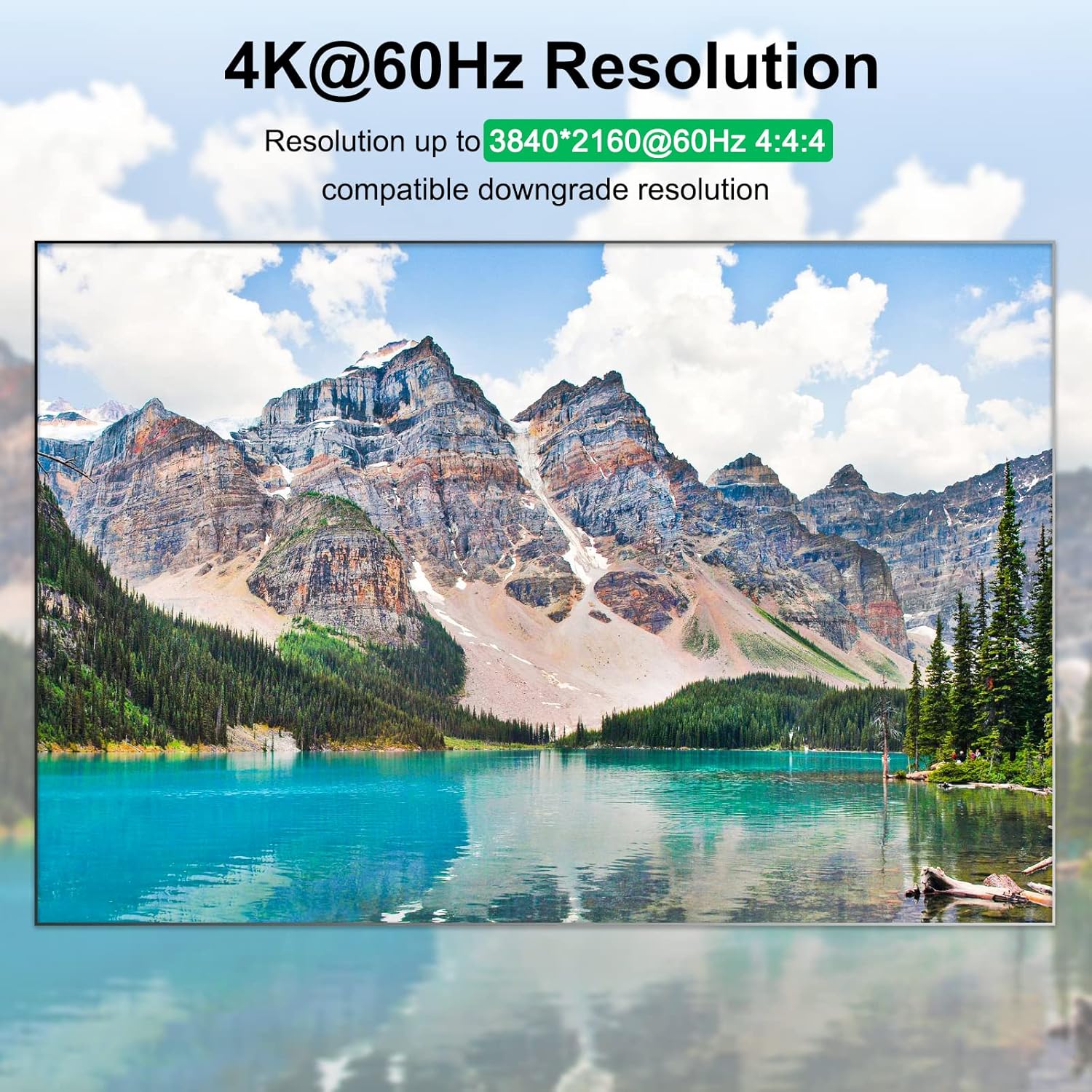 USB 3.0 KVM Switch HDMI 4 Port Support 4K@60Hz 2K@120Hz Simulation EDID,MLEEDA HDMI USB Switch for 4 Computers Share 1 Monitor and 4 USB 3.0 Port,with Desktop Controller and KVM Cables