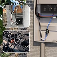 Vista 6 de Paquete de 5 Conectores de empalme en línea aislados 2-14 AWG Conectores de alambre de aluminio a cobre Conectores de cable aislados hexagonales