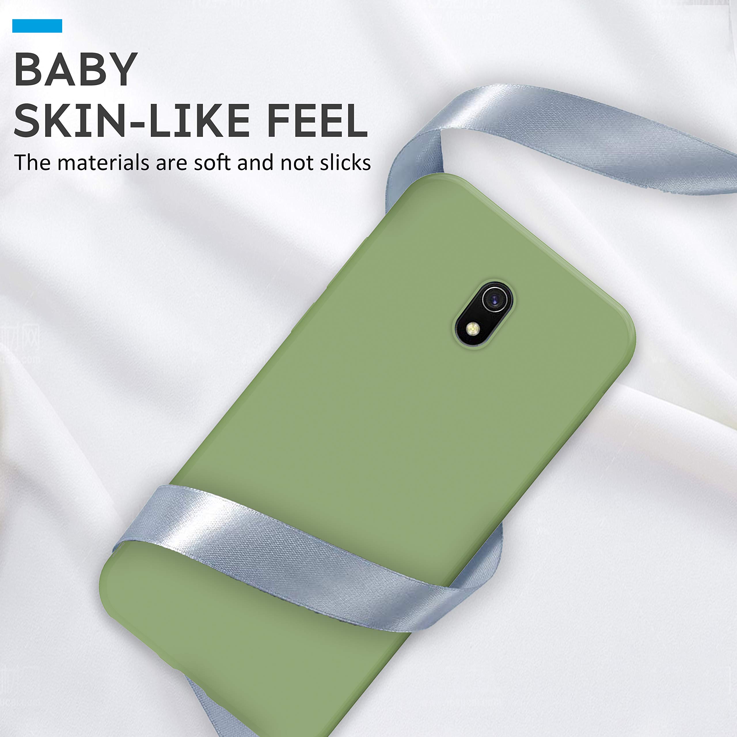 COVER per XIAOMI REDMI 8A Custodia Trasparente Morbida Silicone Gel