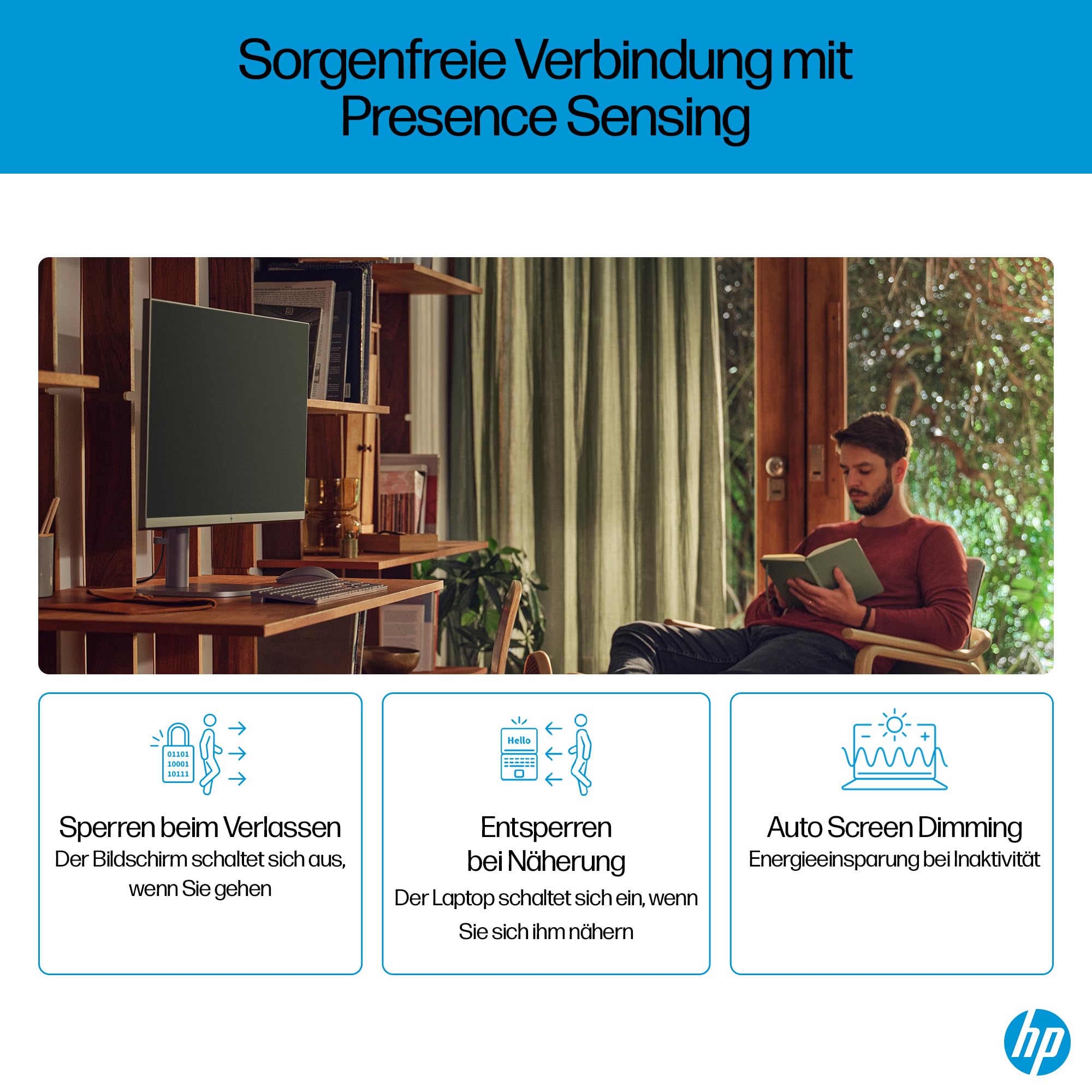 HP OmniStudio X 27-cs0273ng All-in-One KI PC, 27 Zoll Entspiegeltes FHD-Display, Intel Core Ultra 7 155H, 16 GB DDR5-SDRAM, 1 TB SSD, Intel Arc Graphics, Windows 11 Home, QWERTZ Tastatur, Silber