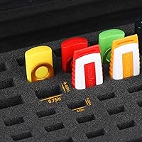 Vista 5 de BOVKE Flash Drive Case SD Card Holder 48 Slots USB Storage Case Thumb Drive Memory Card SDXC SDHC Card Organizer for SanDisk Samsung SamData Netac