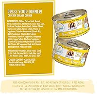 Vista 51 de Weruva Classic Cat Paté, Meal or No Deal! with Chicken & Beef, 3oz Can (Pack of 12)