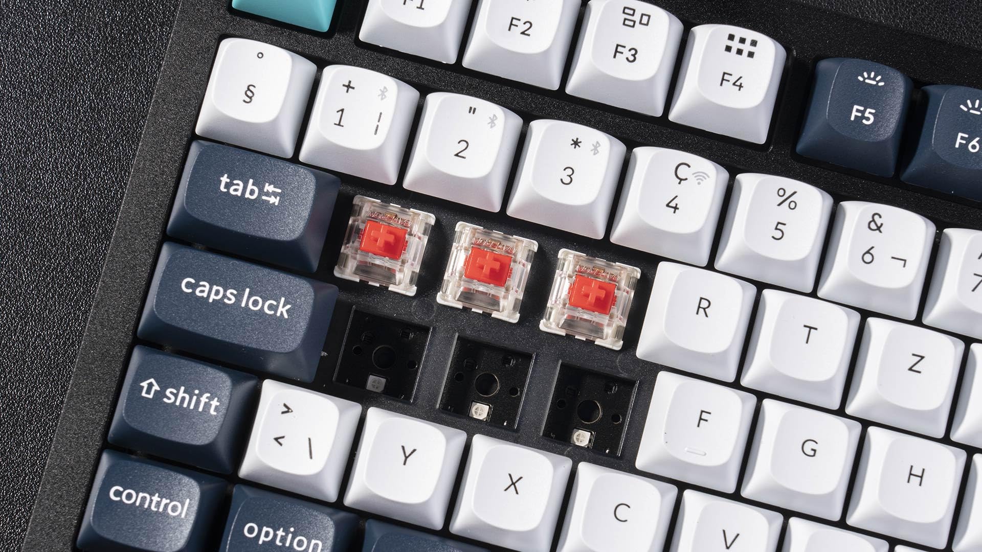 Keychron Q1 Max Tastiera Meccanica RGB Hot-Swap ISO IT Red Knob