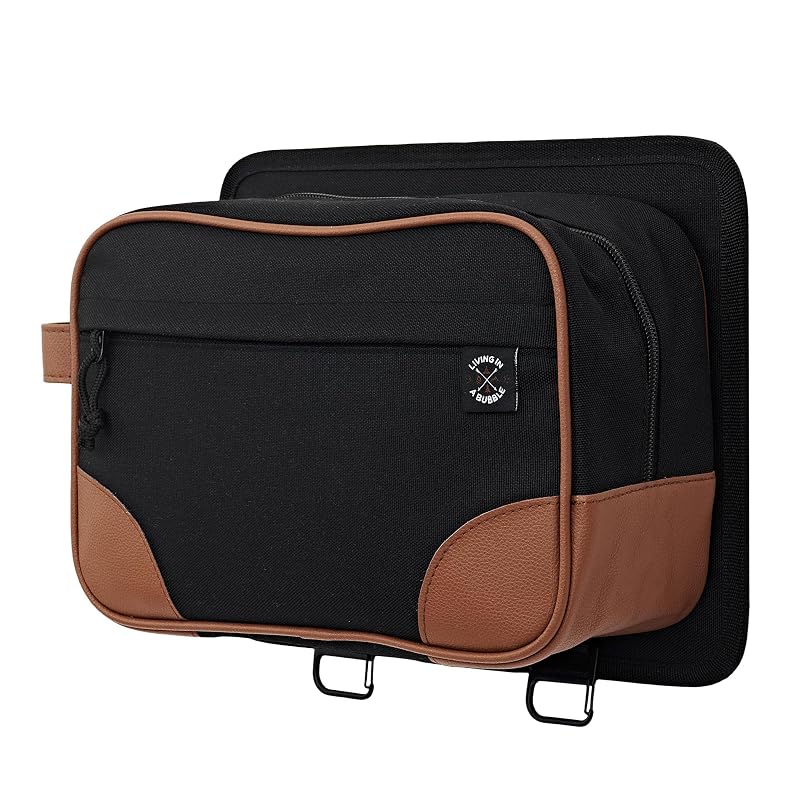 Organizador de parede para veículo Living in a Bubble preto Modular Ridge
