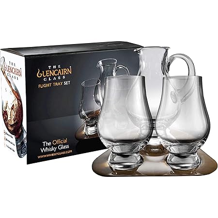 Glencairn Crystal Glass Wee Water Jug In Printed Gift Box | Cigar - View #6
