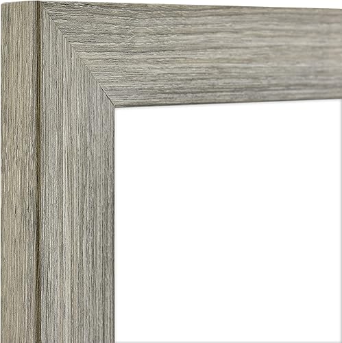 Miniatura 3 de MCS - Marco para póster con estilo de museo, en madera de granero, de 16 x 20 pulgadas, 2 unidades