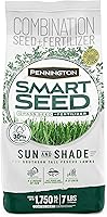 Pennington Smart Seed Sun & Shade Tall Fescue Grass Seed Mix for Southern Lawns, 7 lb - Drought Tolerant