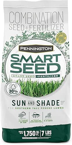Pennington Smart Seed Sun and Shade Tall Fescue Grass Seed
