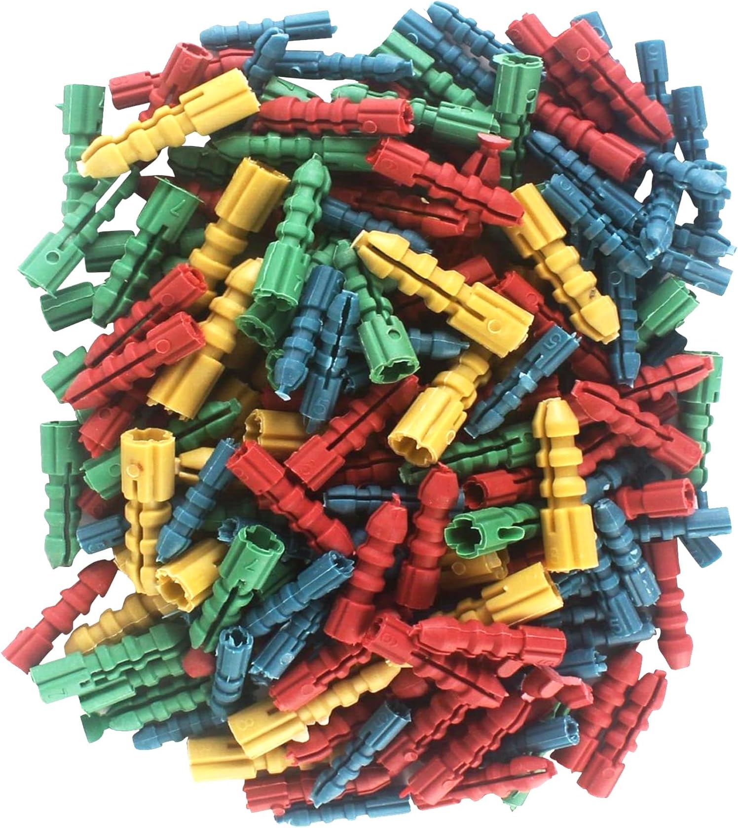 Primes DIY150Pcs Assorted Wall Plugs Fixings Plug Universal Screws Anchor Raw Cavity 5mm 6mm 7mm 8mm