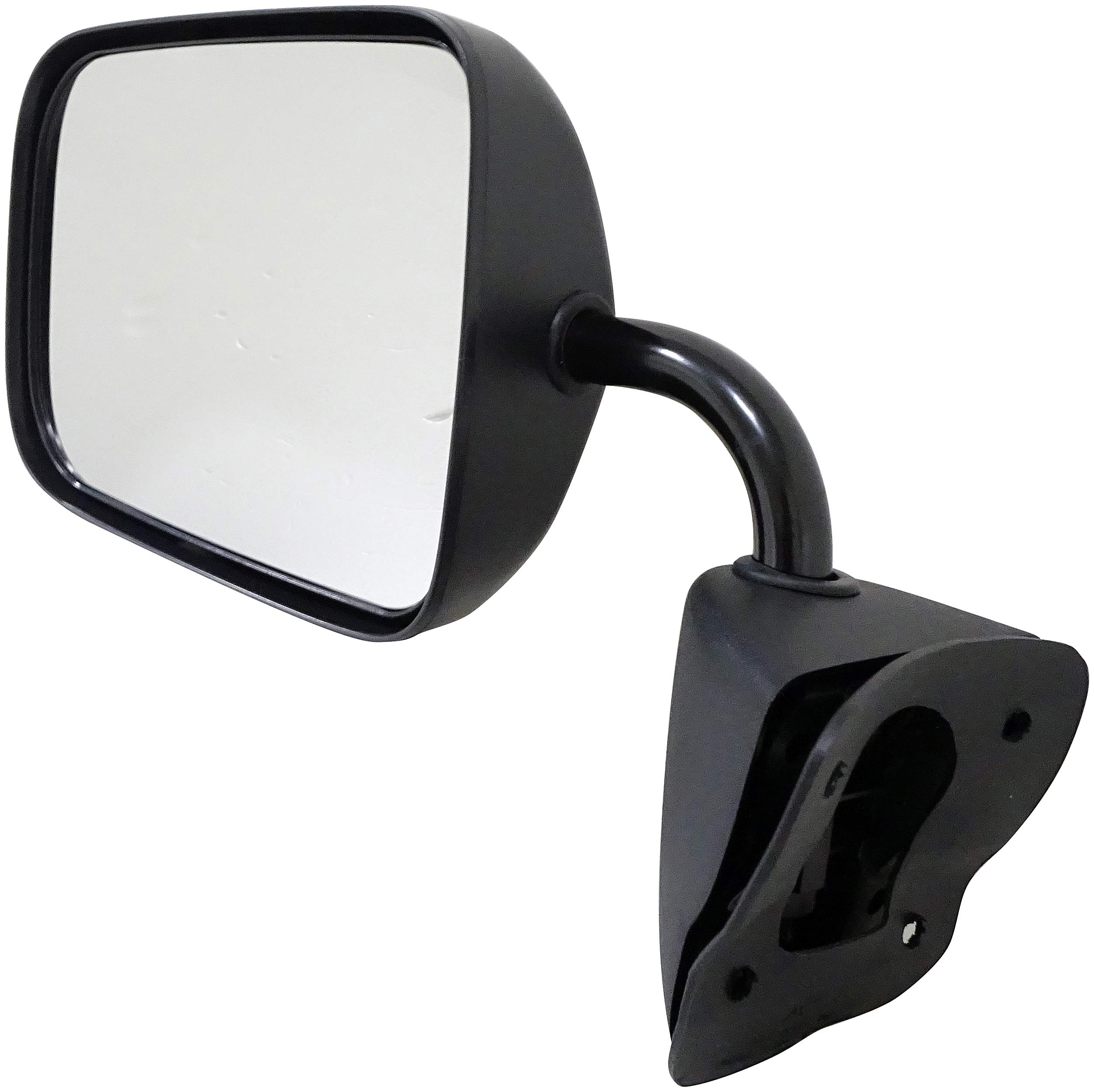 Dorman 955-373 Driver Side Manual Door Mirror - Folding Compatible with Select Dodge Models, Black