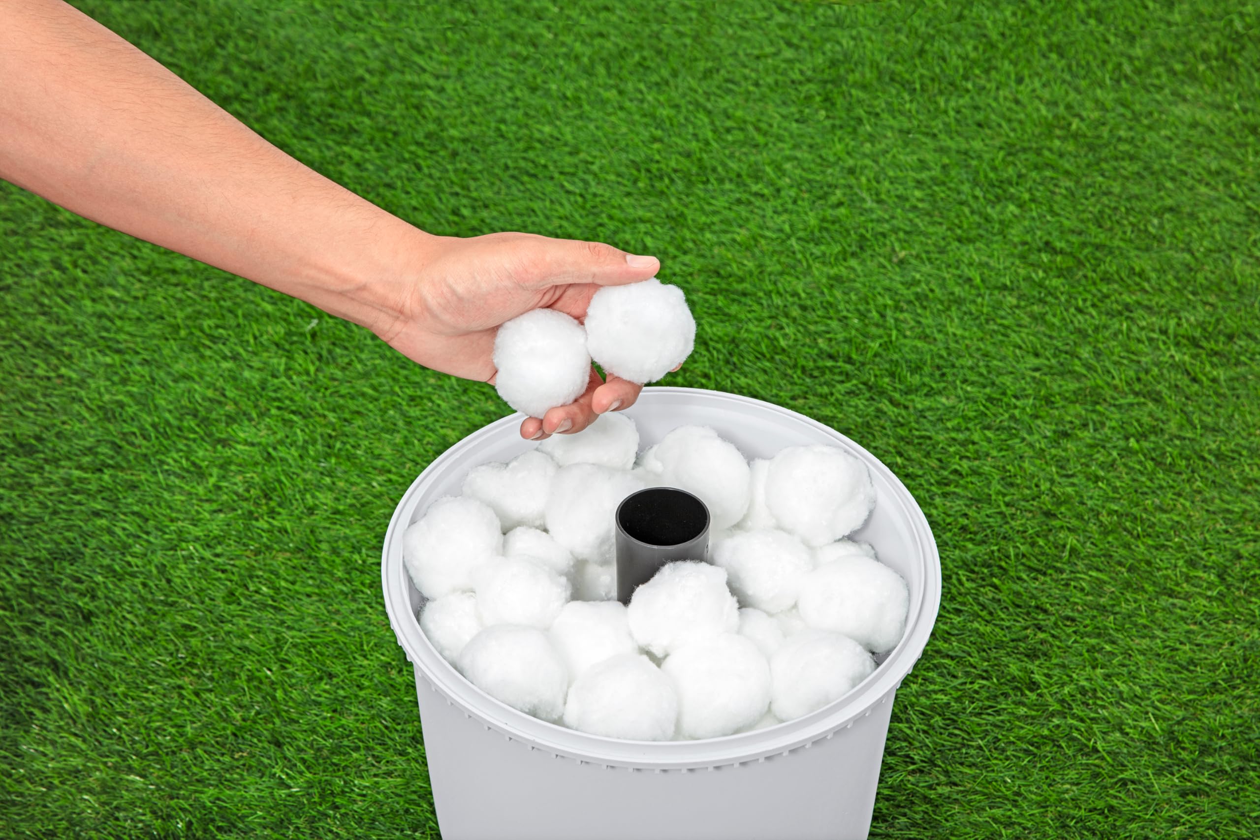 BESTWAY Depuradora de Arena Flowclear de 3.028 L/h 30,6x30,6x62 cm Blanco