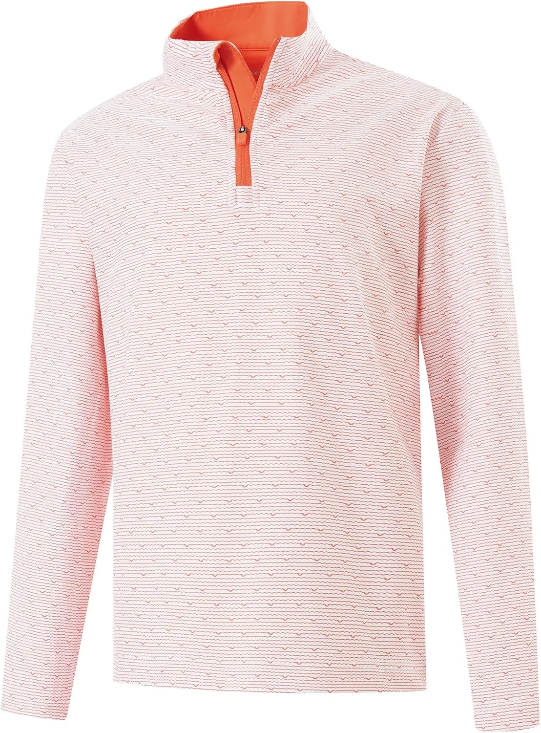 M MAELREG Boys Quarter Zip Print Pullover Midlayer 1/4 Zip Kids Sweatshirts