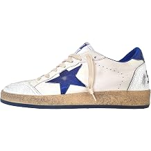 Golden Goose Men's Ball Star Trainers White - Bluette