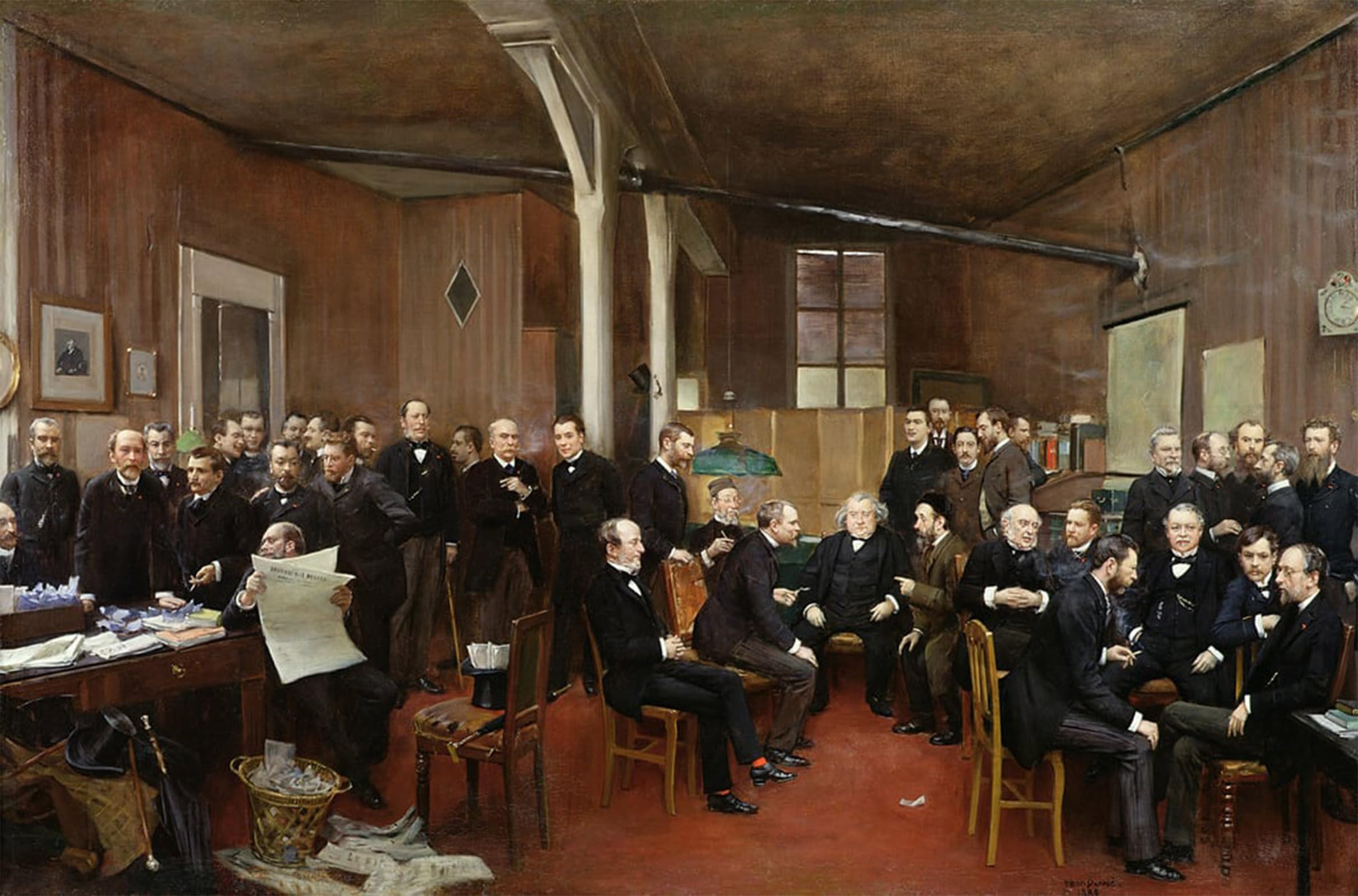 Tableaux Affiche de Arts Jean Béraud 60x90cm pour habiller un grand mur vide - 5
