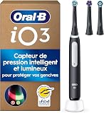 Oral-B iO3 Electric Toothbrush Black, 3 Brushes - 1