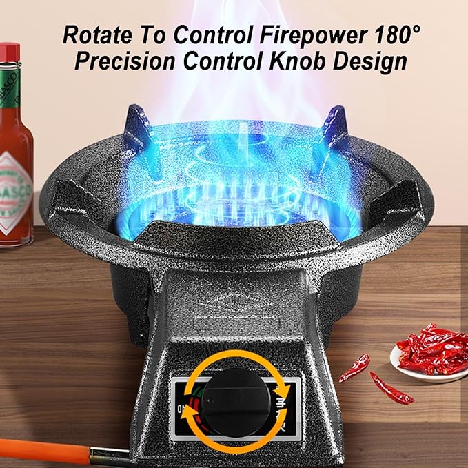 Estufa de Gas Monopuesto 4KW para Encimera de Cocina, Ahorro de Energía miniatura 6