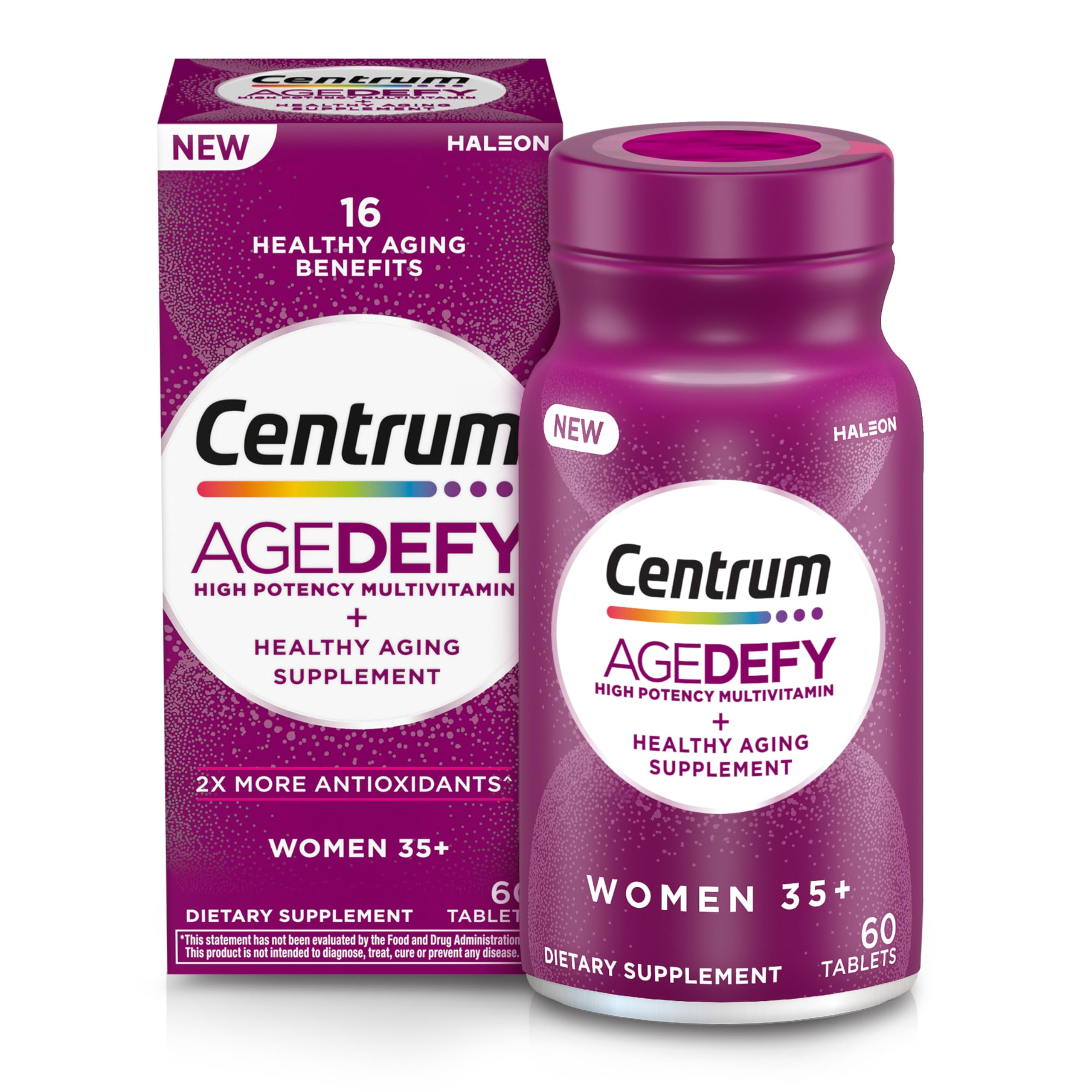 Centrum Age Defy for Women 35 and Over, 60 Tablets
