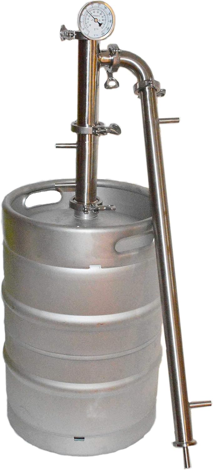 NorCal Brewing Solutions Sanke Keg Reflux Still including