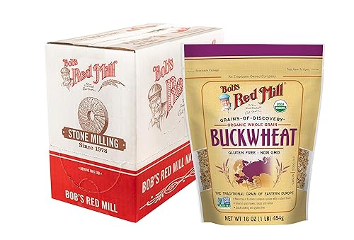 Miniatura 5 de Bobs Red Mill Granos de trigo sarraceno orgánicos sin gluten 16 onzas