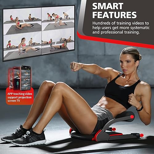 Vista 5 de Wonder Core Smart, Ab Machine, Ab Workout Equipment, Sit Up Machine & Exercise Equipment, Ab Crunch Machine for Stomach Workout, Ab Core Trainer