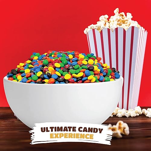 Miniatura 3 de M&M's - Caramelos de chocolate con leche, paquete a granel de 3 libras