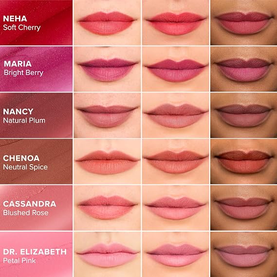 Thrive Causemetics Sheer Strength Soft Blur Lip Balm, Everyday Makeup Essential for Women, Lightweight & Creamy Lips Balm, Long Lasting Hydration, Vegan, Shade Nancy (Natural Plum)