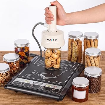 NEWTRY 20-100mm Induction Sealer 800W-1200W Handheld Heat Sealer Machine Electromagnetic Bottle Cap Sealer for Plastic Glass Bottle Cap 110V