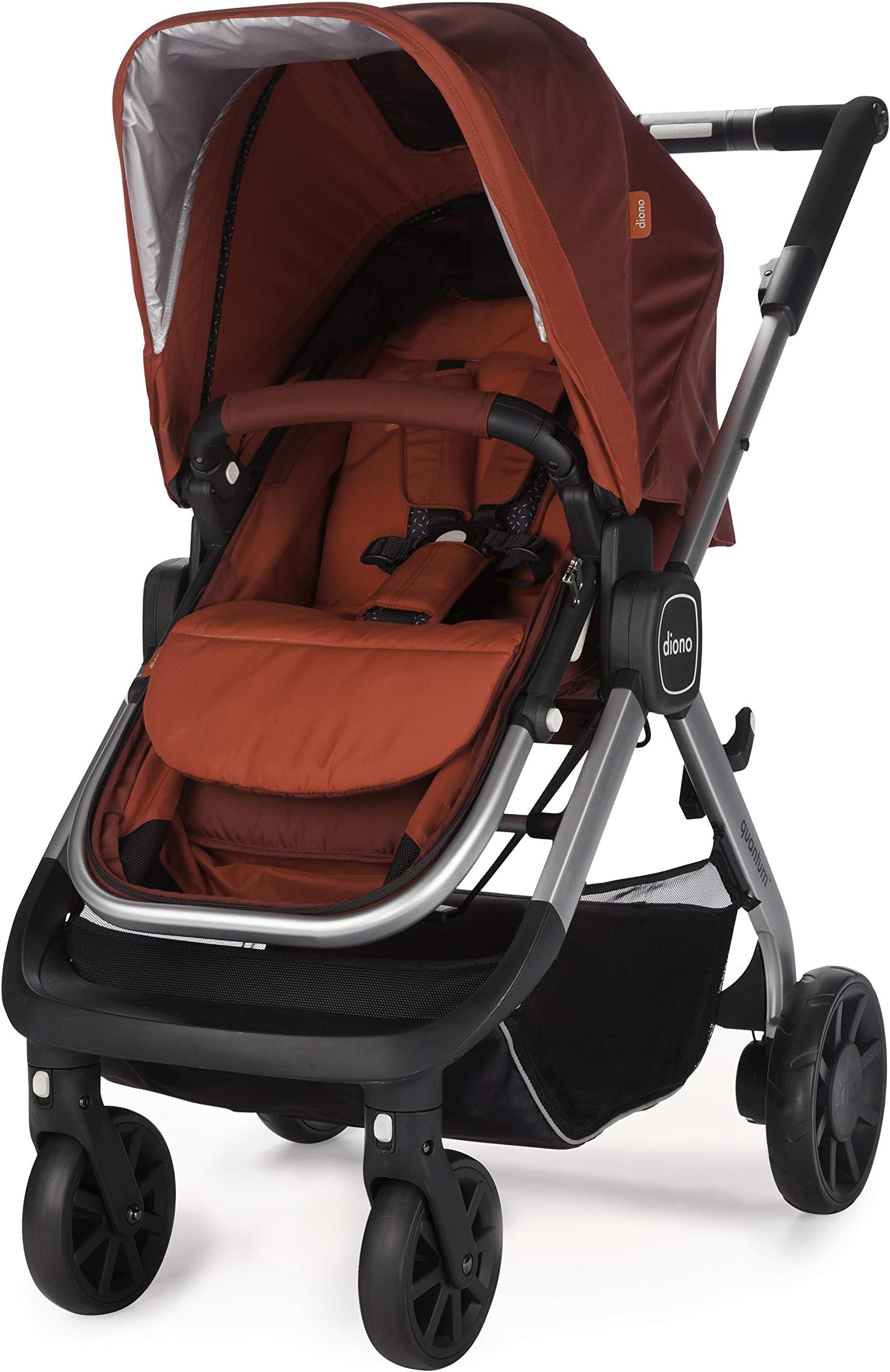 Diono Quantum Multi-Mode Travel Stroller - Red