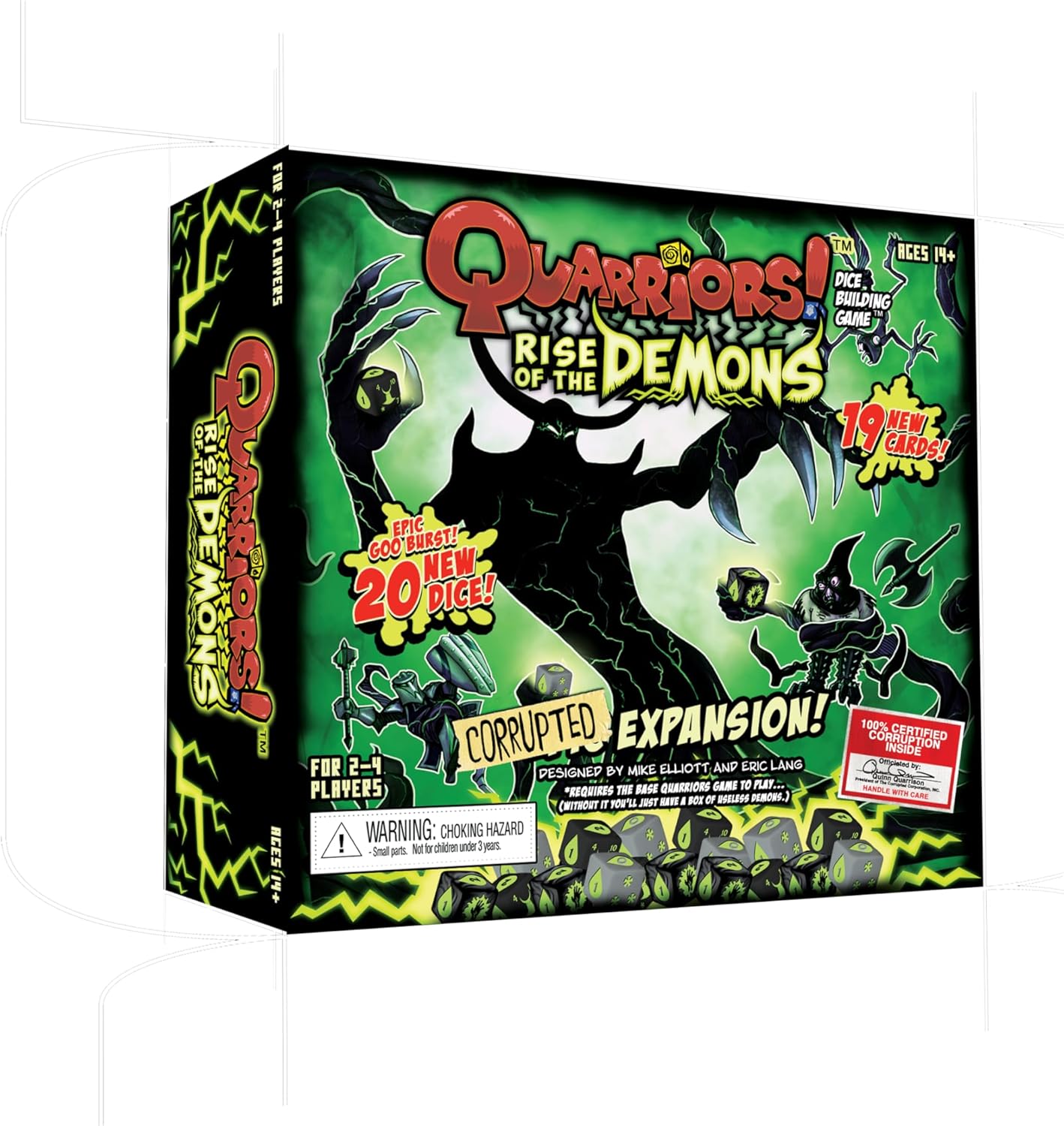 WizKids Quarriors Dice Building Game - Rise of The Demons Expansion