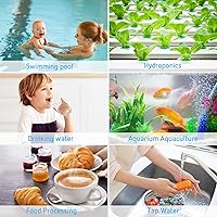 Vista 7 de VIVOSUN Medidor de pH digital de pH de 0.01, probador de calidad de agua de alta precisión con rango de medición de pH 0-14 para hidroponía, bebida