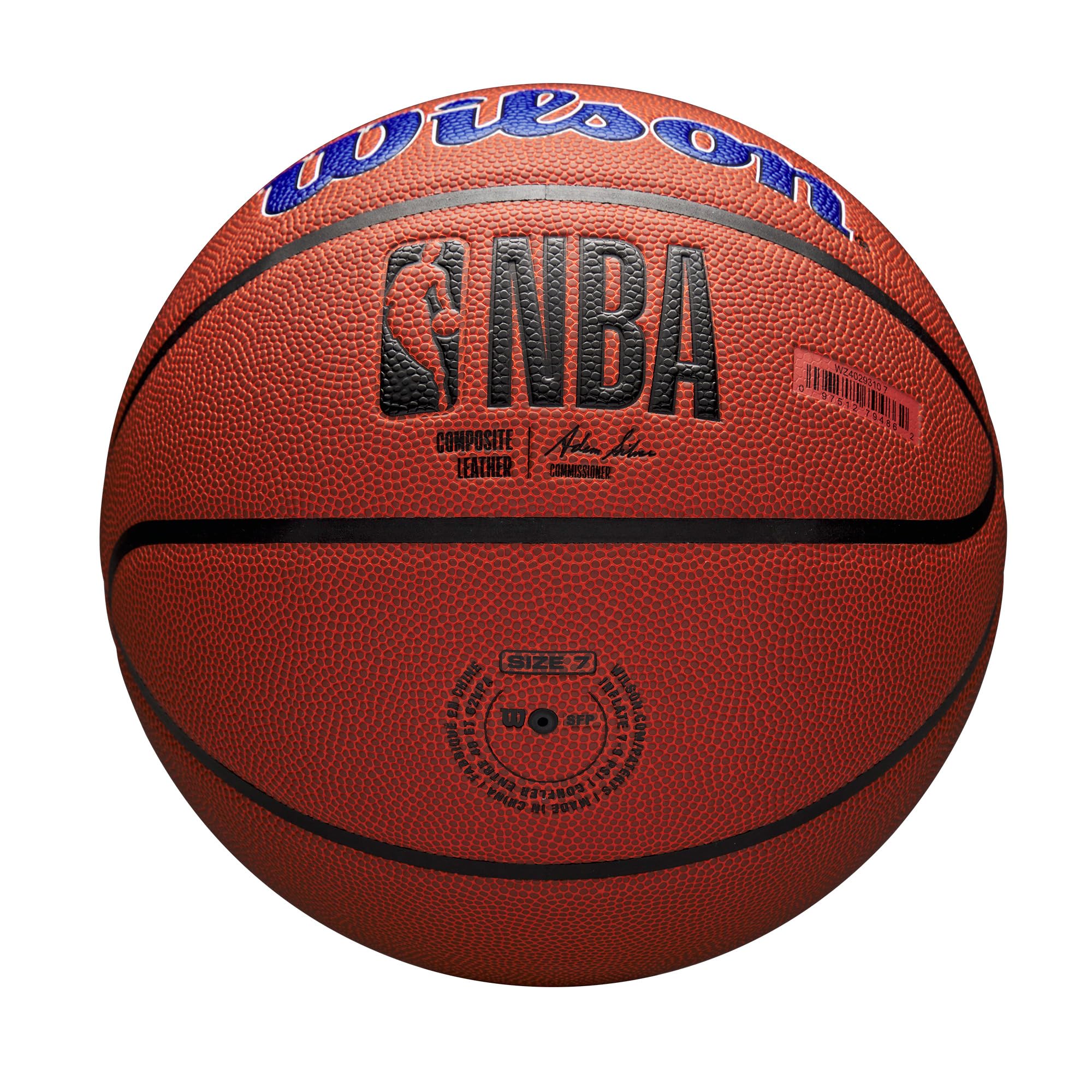 Wilson Ballon de Basket NBA Team Alliance – Taille 7-74,9 cm