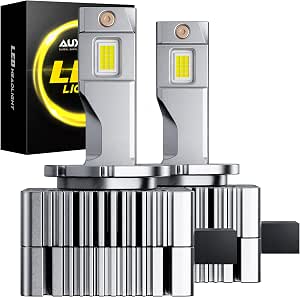 AUXITO D3S Light Bulbs 50000LM 6500K Cool White, Pack of 2