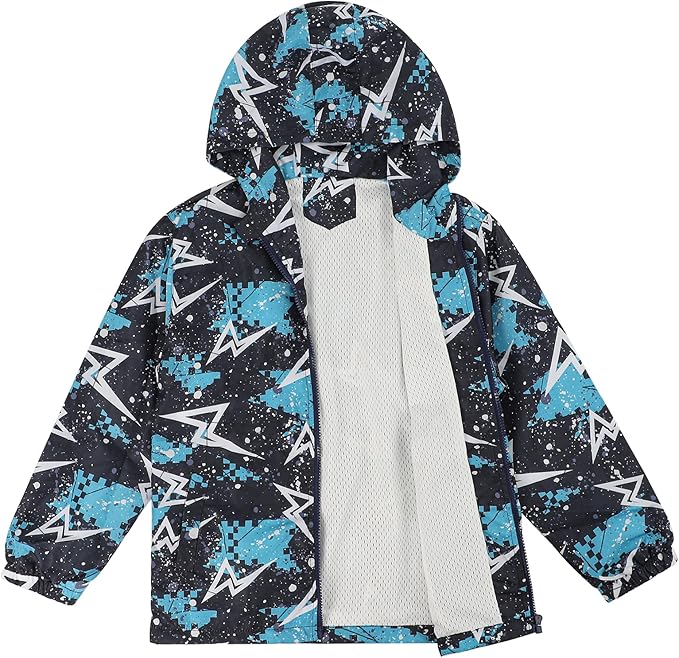 Mens Waterproof Jacket Balaclava Rain Hooded Coat Technical Men Location Bronx E - Foto 3