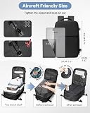 SZLX Sac à Dos Sous Vide Voyage 40x30x20 avec pompe Bagage Cabine Ryanair Wizz air Sous Vide Baggage Cabine 40x20x25 pour Ryanair Bagage à Main 45x36x20 Easyjet Sac Ordinateur Portable Femme Homme - 2