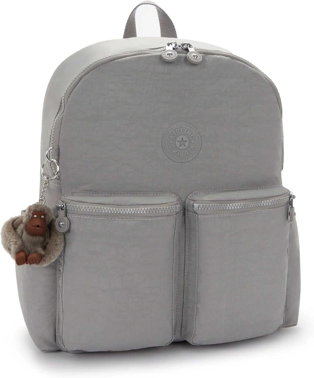 Kipling Charnell 11.5" Laptop Backpack Cloudy Grey - Image 4