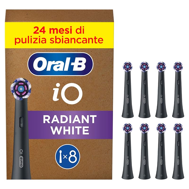 Oral-B iO Radiant White, 8 testine — per chi vuole un sorriso bianco