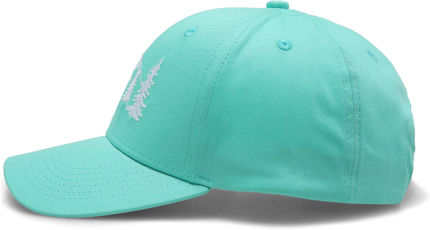 Women's Fashion Embroidered Baseball Cap, Cyan Lightweight Trendy Beach Hat, Gifts for Mom Women Mother's Day image 4