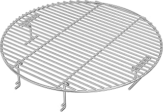 onlyfire Stainless Steel Cooking Grate Grid Fits for Charcoal Kettle Grills like Weber and Ceramic Grills like Large Big Green Egg,Kamado Joe Classic,Pit Boss,Louisiana Grills, 44.5cm …