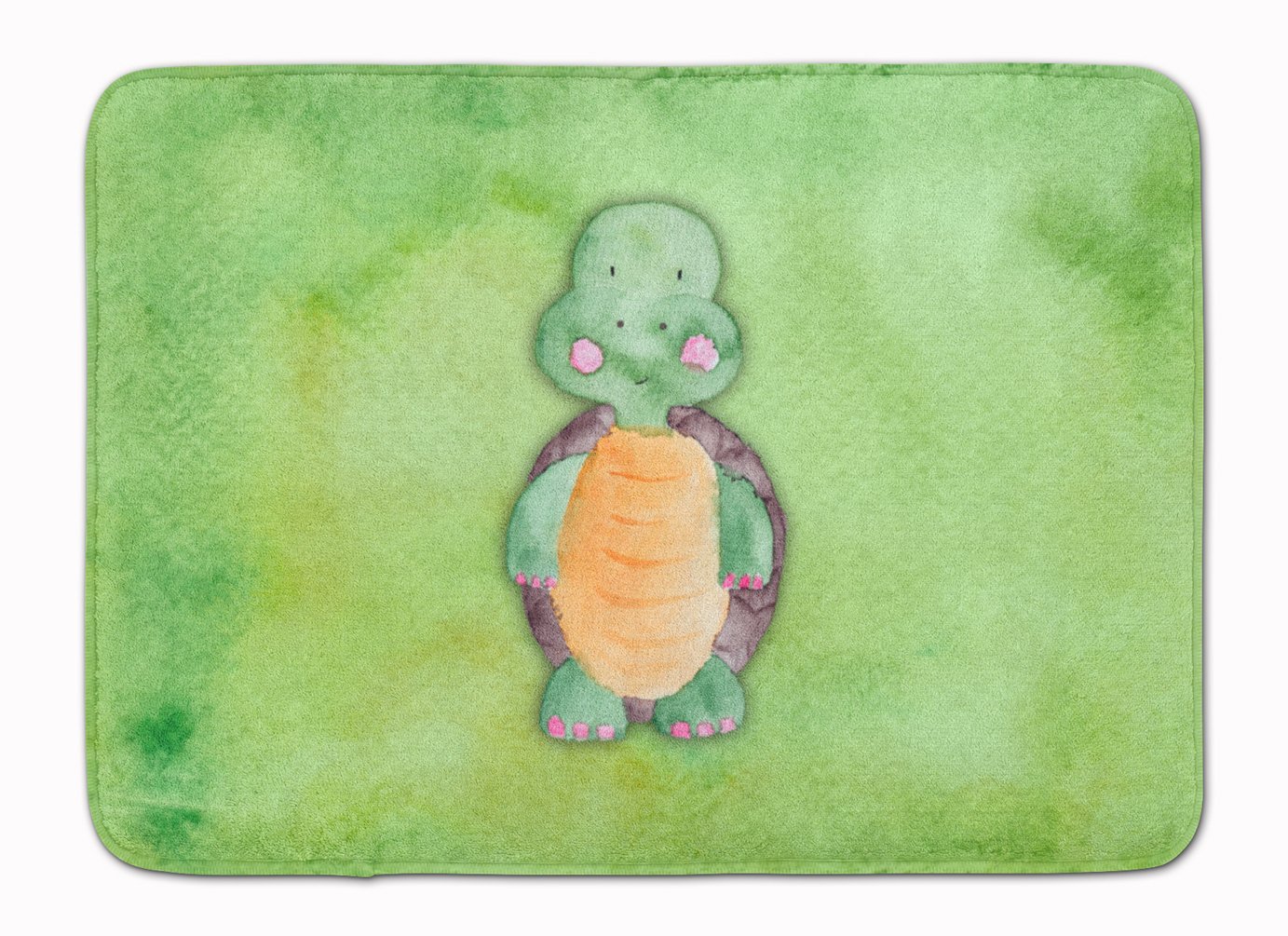 Tapis de sol tortue aquarelle aux finitions artistiques de haute qualité