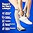 SB SOX Compression Socks for Men & Women (20-30 mmHg) - Best Support Stockings for Travel, Medical, and Sports - Perfect for Everyday Wear (Medium, Gray/Black)
