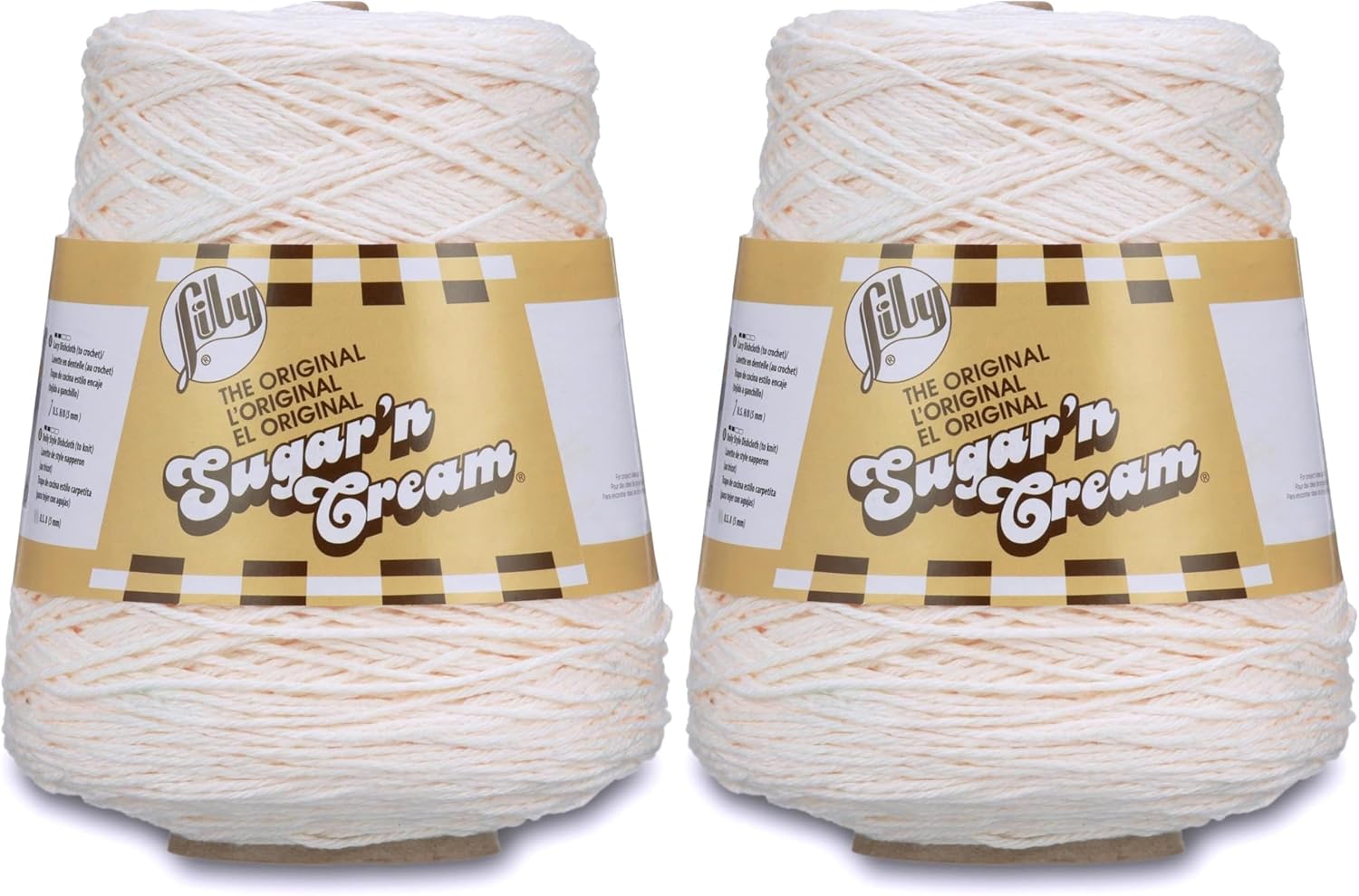 Lily Sugar'n Cream Cotton Cone Yarn, 14 oz, Ahoy Ombre, 1 Cone