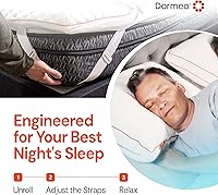 Vista 8 de Dormeo Cubrecolchón refrescante prémium California King, tecnología Octaspring® de 3 zonas para un apoyo óptimo de la espalda, parte inferior