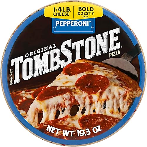 Tombstone Pepperoni Frozen Pizza, 19.3 Oz