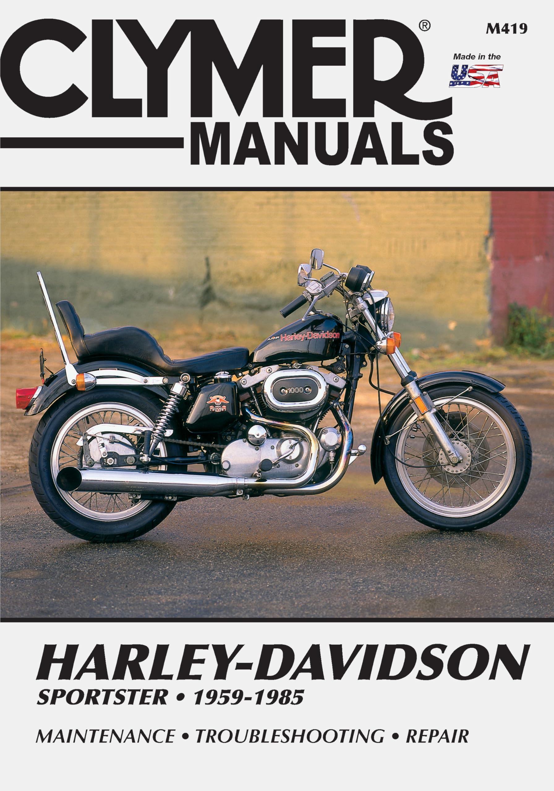 Clymer Harley-Davidson Sportsters 1959-1985: Service, Repair, Maintenance (Clymer Motorcycle)