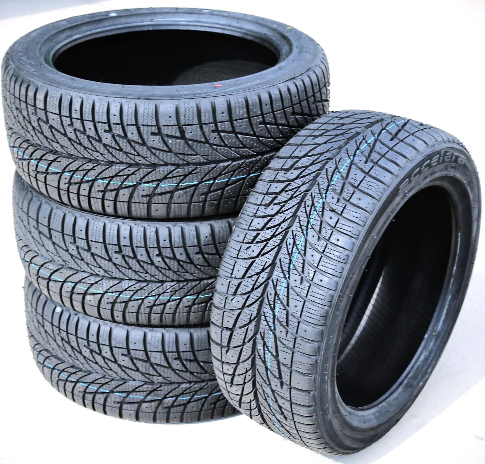 Set of 4 (FOUR) Accelera X Grip Winter Truck/SUV Touring Radial Tires-215/65R16 215/65/16 215/65-16 102H Load Range XL 4-Ply BSW Black Side Wall