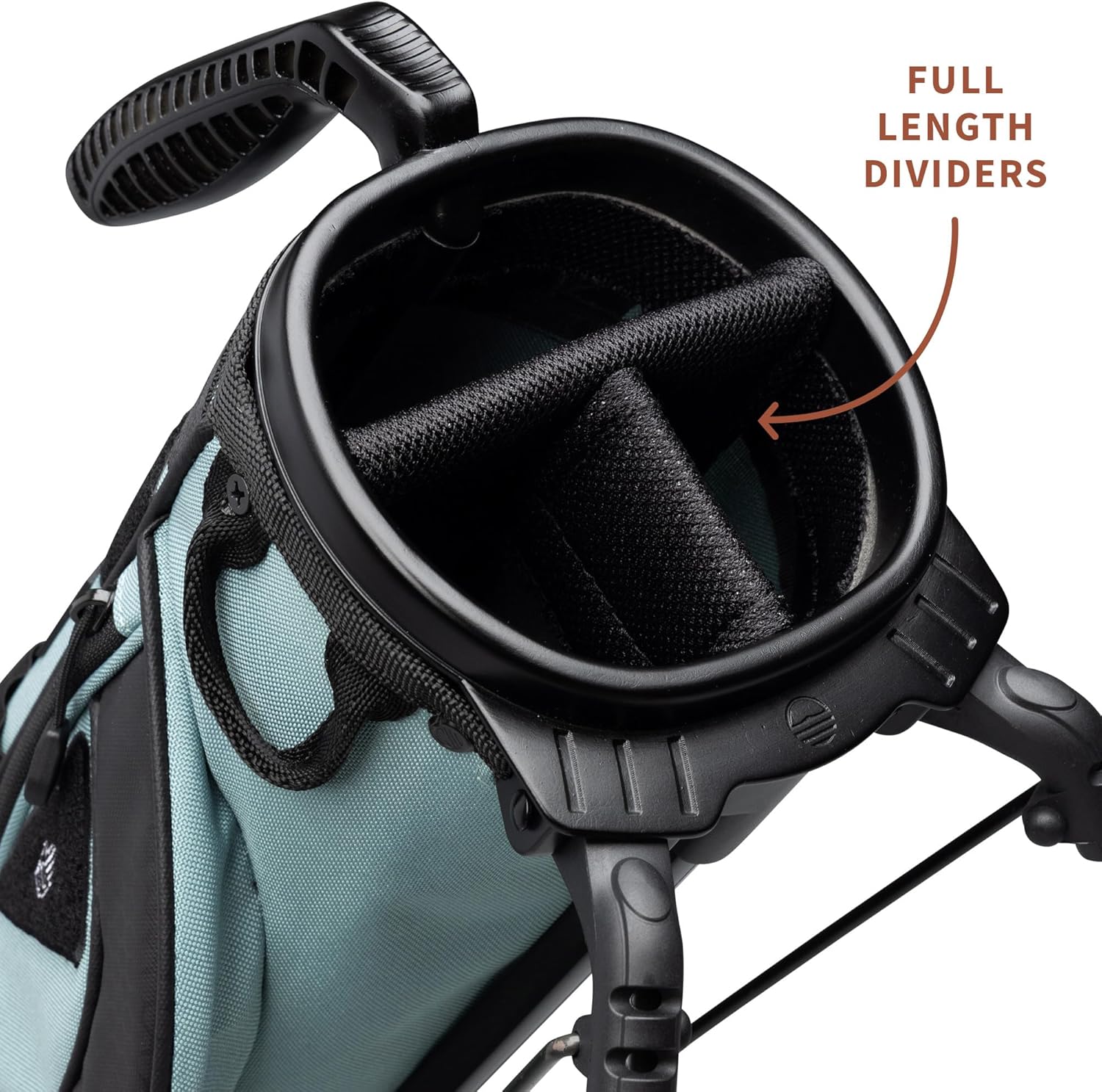 The Original Sunday Golf Loma XL Bag – Lightweight Golf Bag with Strap & Stand, Easy to Carry Pitch n Putt Stand Bag for Driving Range, Par 3 & Executive Courses, 3.4 lbs - Image 5