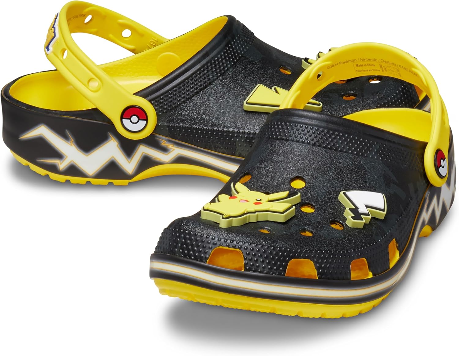 Crocs Unisex Adult Classic Pikachu Clogs