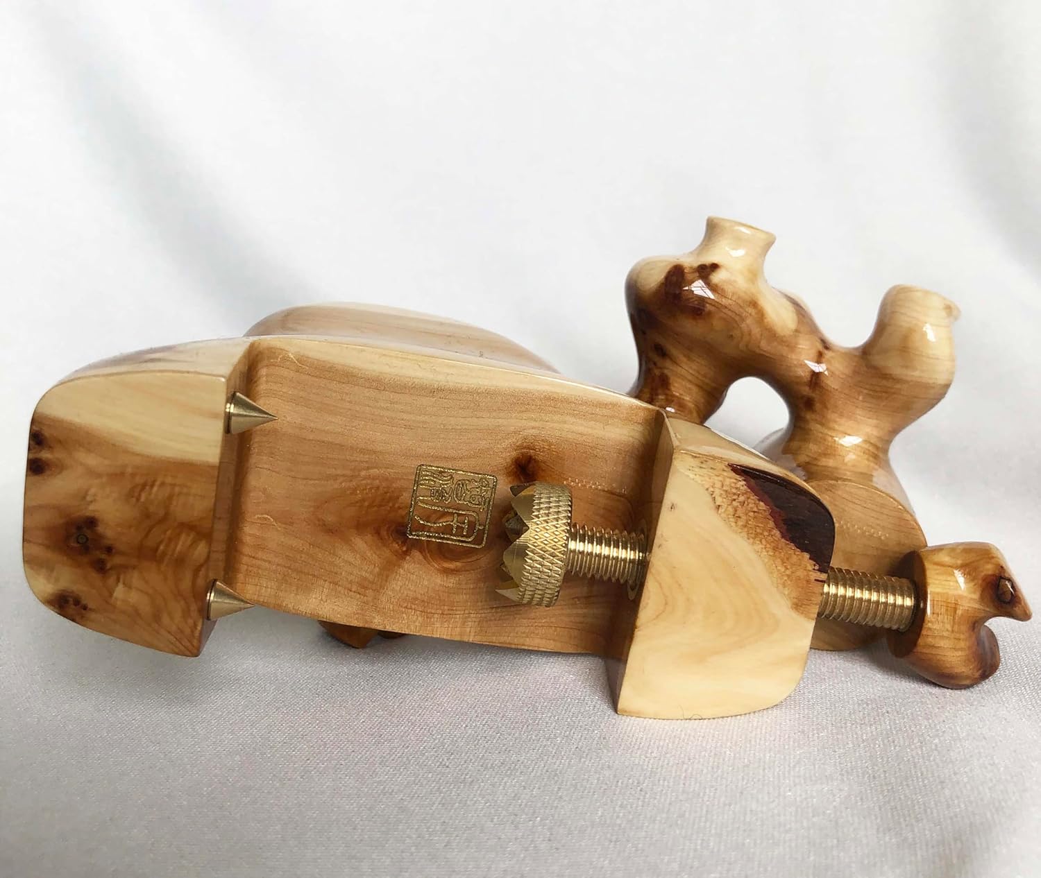 ヘラ釣り用 竿 ヘラブナ釣り用 竿受け木製万力 | ヘラブナ万